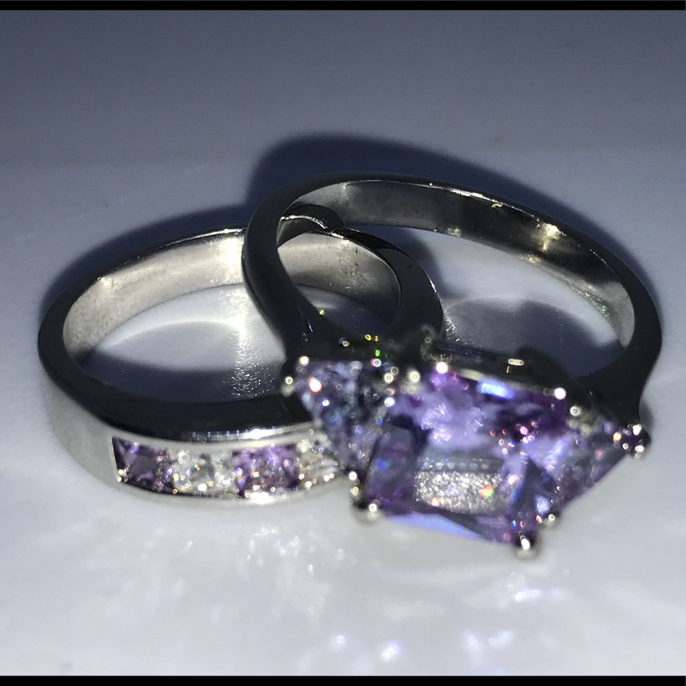 Double Ring Set! 🌈 - Picture 4 of 4